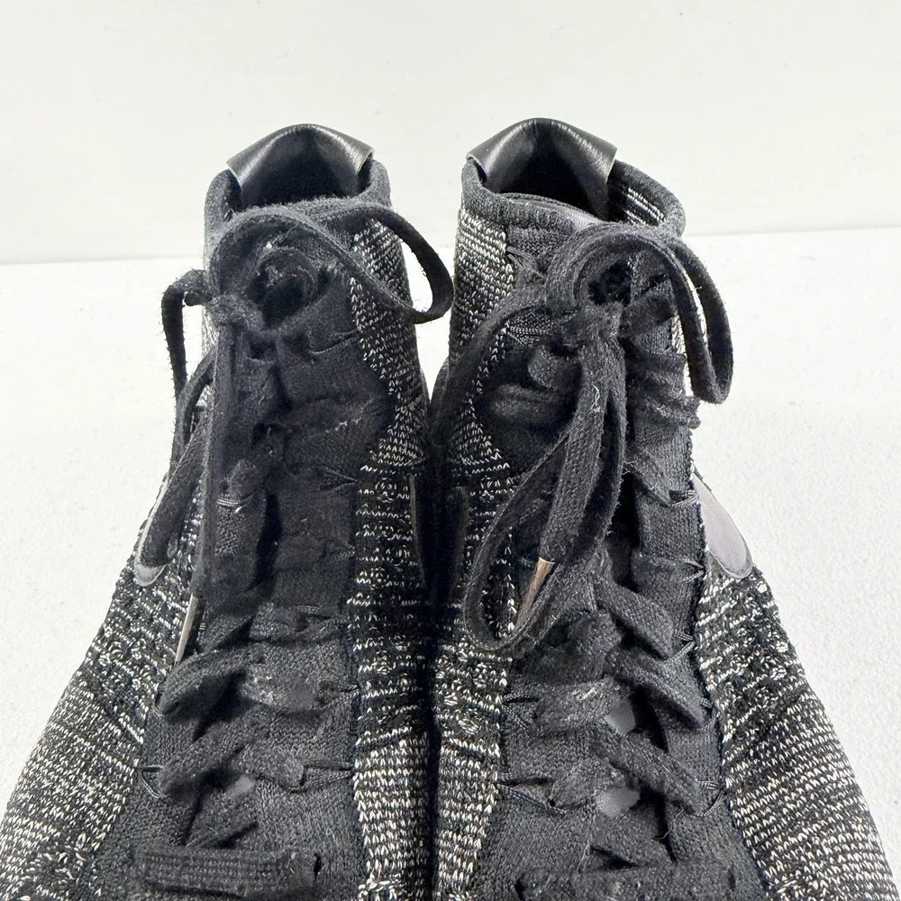 Nike Air Force 1 Ultra Flyknit Mid Oreo 817420-004 Mens 10.5‎ NO STRAP